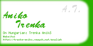 aniko trenka business card